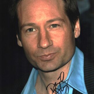 David Duchovny as Fox Mulder signed 12" x 8" photo - with COA