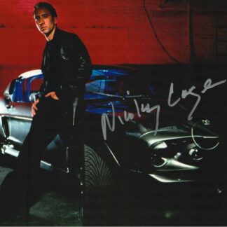 Nicolas Cage as John Milton in Drive Angry – signed 8" x 10" photo with COA