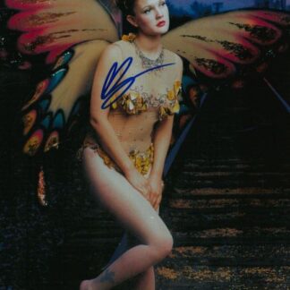 Drew Barrymore 10" x 8" autographed photo - with COA