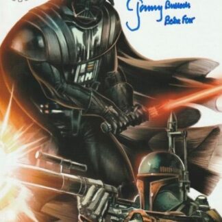 Star Wars: Jeremy Bulloch autographed Marvel 001 limited edition comic 10" x 7"
