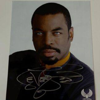 LeVar Burton as Geordi La Forge from Star Trek: The Next Generation - signed photo 10" x 8" with COA