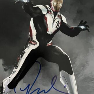 Robert Downey Jr. as Ironman signed 10" x 8" photo - with COA