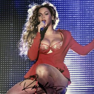 Beyoncé – signed 8" x 10" photo with COA