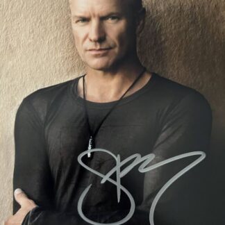 Sting – Signed 8″x10″ Photo with COA
