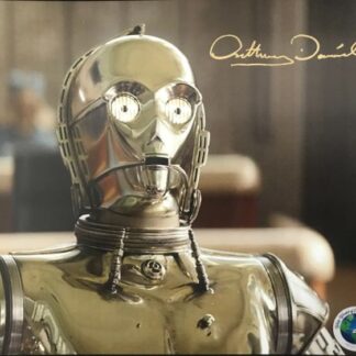 Star Wars: Anthony Daniels as C-3PO 10" x 8" autographed photo - with COA