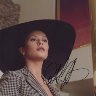 Catherine Zeta-Jones autographed photo 10" x 8" - GFA certified
