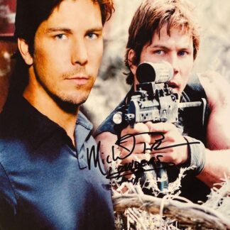Michael Trucco as Samuel Anders in the series Battlestar Galactica – signed 10" x 8" photo with COA
