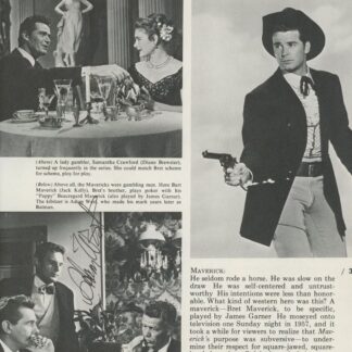 Adam West – Signed 8" x 10" Movie Magazine Page with COA