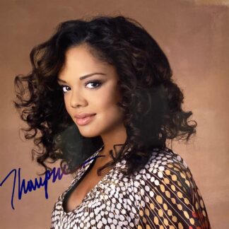 Tessa Thompson known for her role as Valkyrie in the Thor Franchise – Signed 8" x 10" Photo with COA