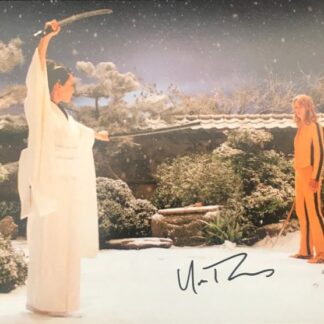 Uma Thurman as The Bride in Kill Bill – Signed 10" x 8" Photo with COA