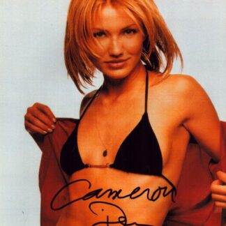 Cameron Diaz – Signed 10" x 8" Photo with COA