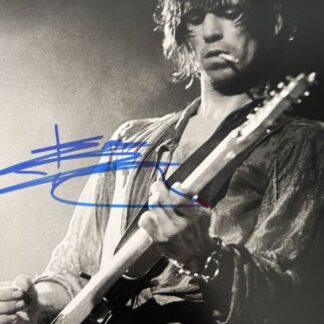 Keith Richards of The Rolling Stones – Signed 8″ x 10″ Photo with COA