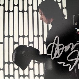 Adam Driver as Kylo Ren in Star Wars – Signed 10″x8″ Photo with GFA COA