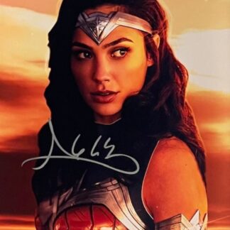 Gal Gadot as Wonder Woman signed photo 10" x 8" - with COA