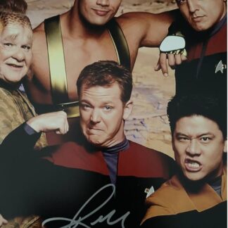 Dwayne “The Rock” Johnson as Pendari Champion in Star Trek: Voyager - signed photo 10" x 8" with COA