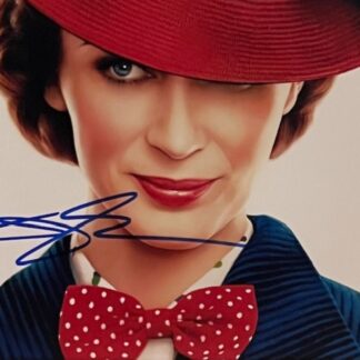 Emily Blunt as Mary Poppins in Mary Poppins Returns – Signed 8" x 10" Photo with COA