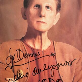René Auberjonoi as Odo in Star Trek: Deep Space Nine signed photo 10" x 8" - with COA