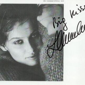 Laetitia Casta – Signed & Dedicated 8" x 6" Photo with COA