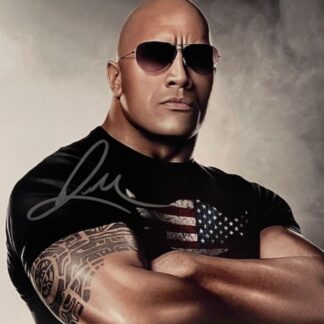Dwayne “The Rock” Johnson - signed photo 10" x 8" with COA
