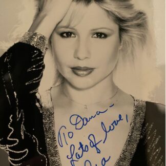 Pia Zadora – Signed 10" x 8" Photo with COA