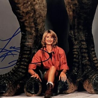 Laura Dern as Dr. Ellie Sattler in Jurassic Park – Signed 8" x 10" Photo with COA
