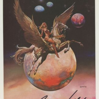 Boris Vallejo – signed 12" x 8" fantasy art print with COA