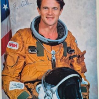 Joe Allen astronaut - autographed photo 10" x 8"