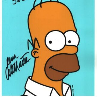 Dan Castellaneta the legendary voice behind Homer Simpson - signed photo 10" x 8" with COA