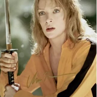 Uma Thurman as The Bride in Kill Bill – Signed 11" x 14" Oversized Photo / Miniposter with COA