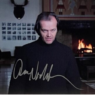 Jack Nicholson as Jack Torrance in "The Shining" - signed 10" x 8" photo with COA