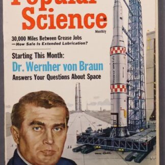 Dr. Wernher von Braun – A Space Visionary Featured in Popular Science (January 1963 Issue)