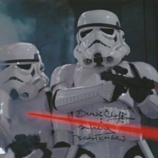 Derek Chafer as a Stormtrooper in Star Wars – Signed 8″ x 10″ Photo with COA