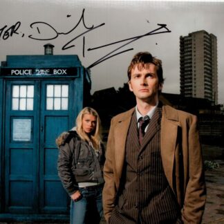David Tennant as The Doctor in Doctor Who – Signed 8″x10″ Photo with COA
