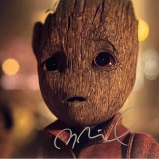 Vin Diesel as Groot in the movie "Guardians of the Galaxy" signed 10" x 8" photo - with COA