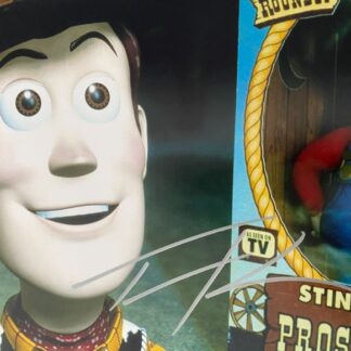 Tom Hanks as the voice of Woody in Toy Story - signed photo 10" x 8" with GFA COA