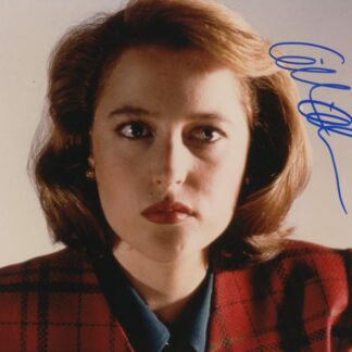 Gillian Anderson as Dana Scully in The X-Files – Signed 10″ x 8″ Photo with COA