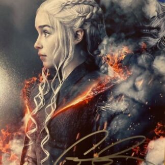 Emilia Clarke as Daenerys Targaryen – Signed 8" x 10" Photo with COA