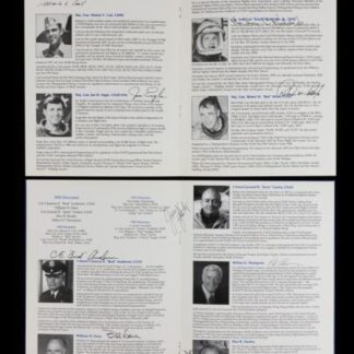 Lancaster Aerospace Walk of Honor Programs – 1992 & 1993 Signed by 10