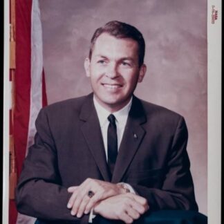 Astronaut Charles A. Bassett II – 8" x 10" Official NASA Gemini IX Portrait Photo (UNSIGNED)