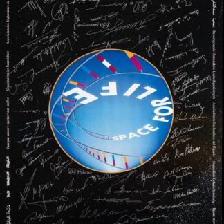 Association of Space Explorers 9th Planetary Congress Poster signed by 55+ astronauts – 22"x34"