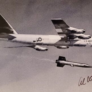 Al White as X-15 Test Pilot – Signed 6″ x 4″ Photo