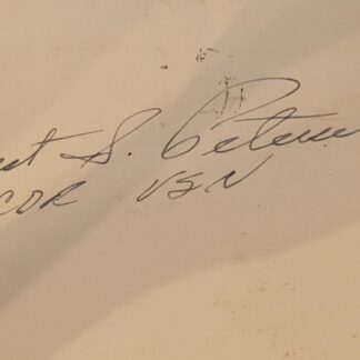 Forrest Peterson X-15 Test Pilot – Signed 5.5″ x 3″ Index Card