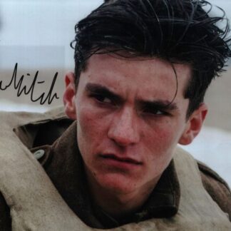 Fionn Whitehead as Tommy in Dunkirk – Signed 10″ x 8″ Color Photo with COA