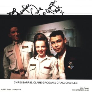 Claire Grogan as Kristine Kochanski in Red Dwarf – Signed 10″ x 8″ Colour Promo Photo with COA