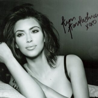 Kim Kardashian – Signed 10″x8″ Photo with COA