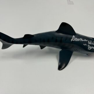 Donna Wilkes as Jackie in Jaws 2 – Signed Shark Plastic Statue 12" x 5" x 4,5" with JSA Authentication