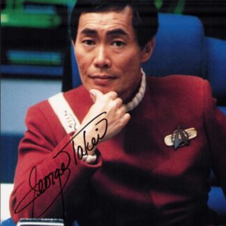 George Takei as Hikaru Sulu in Star Trek – signed 10"x8" photo with COA