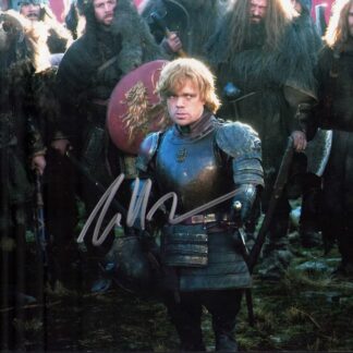 Peter Dinklage as Tyrion Lannister in Game of Thrones – Signed 10″ x 8″ Photo with COA