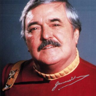James Doohan as Scotty in Star Trek – Signed 10″ x 8″ Photo with COA