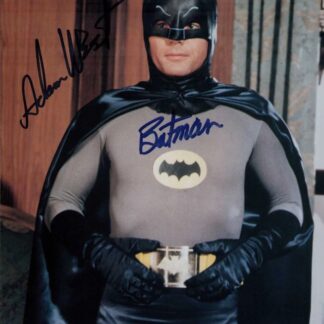 Adam West as Batman – Signed & Dedicated (very rare) 8″x10″ photo with COA